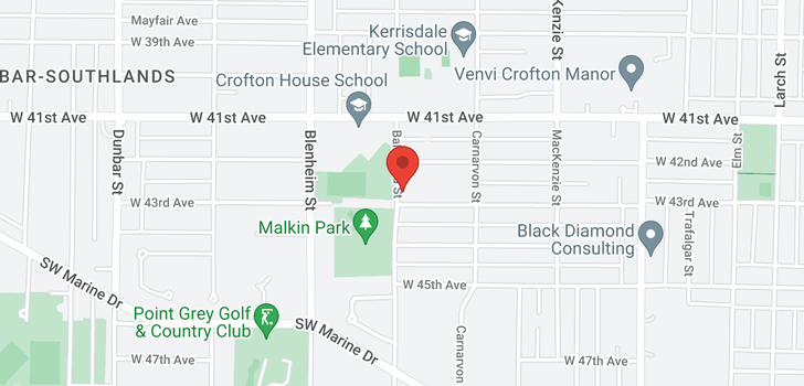 map of 3193 W 43RD AVENUE